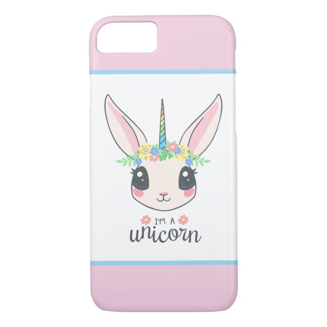 Jag är en Unicorn Case-Mate iPhone Skal (Baksida)