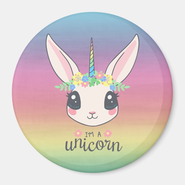 Jag är en Unicorn Magnet (Framsidan)