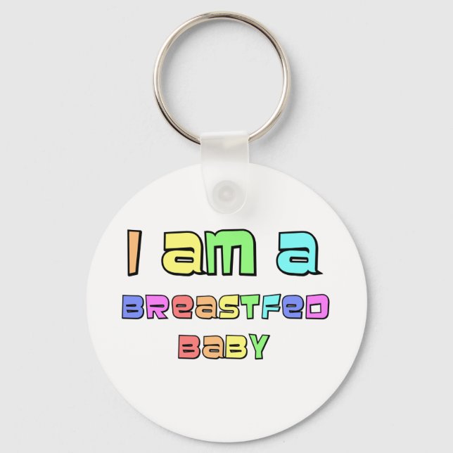 Jag är en uppammad Baby Nyckelring (Framsida)