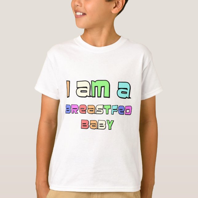 Jag är en uppammad Baby T-shirt (Framsida)