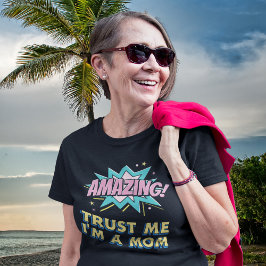 Jag är en uppmuntrande Mamma i Mamma T Shirt