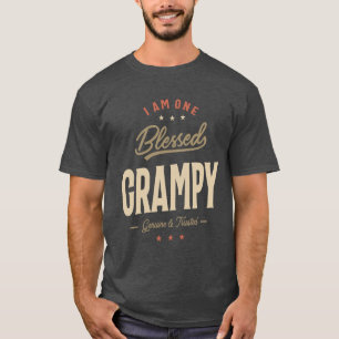 Jag är en välsignad gampy - Pappa och morfar T Shirt