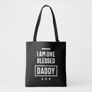 Jag är en välsignad pappa Far Gift Tygkasse