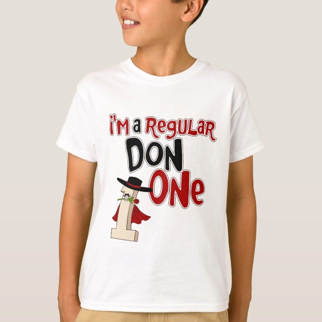 Jag är en vanlig Don One T-Shirt (Framsida)