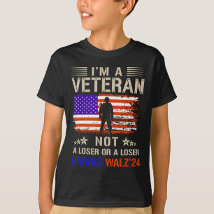 Jag är en veteran, inte en sugare eller en lås. t shirt