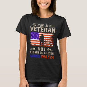 Jag är en veteran, inte en sugare eller en lås. t shirt