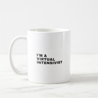 JAG ÄR EN VIRTUELL INTENSIVIST KAFFEMUGG