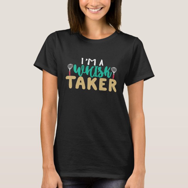Jag är en viskpiskare kock  matlagning t-shirt för (Framsida)