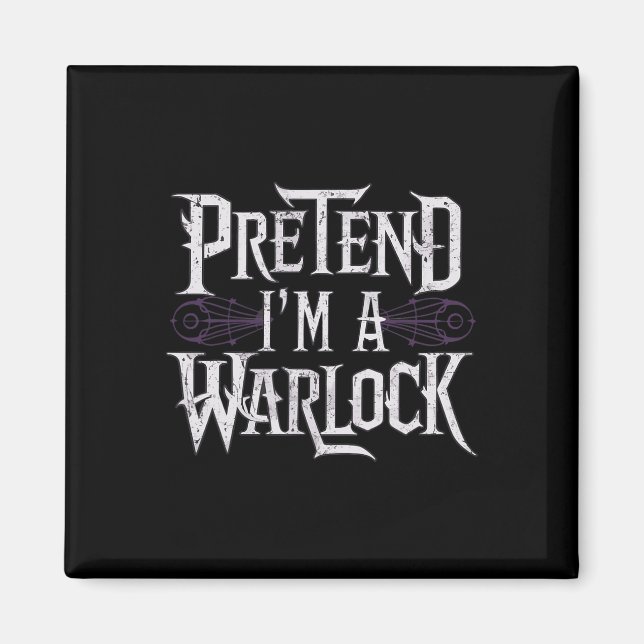 Jag är en Warlock Magnet (Framsidan)