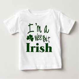 Jag är en Wee-bit Irish-St. Patricks Day T Shirt
