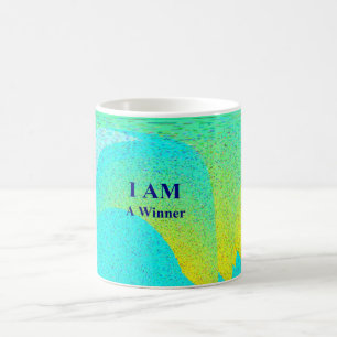 "Jag är en WINNER" White 11 oz Classic White Mugg
