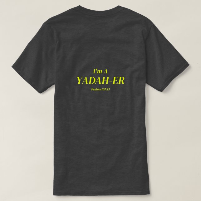 Jag är en Yadah- T-shirt (Design baksida)