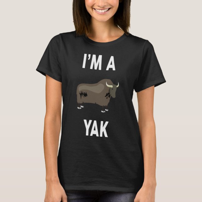 JAG ÄR EN YAK YAK T SHIRT (Framsida)