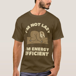 Jag är energieffektiv t shirt