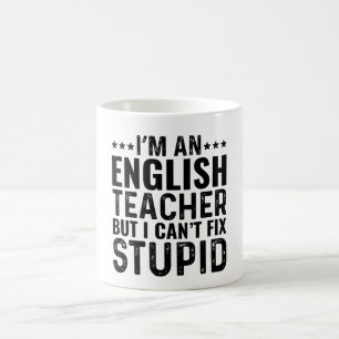Jag är engelsk lärare, men jag kan inte laga Stupi Kaffemugg