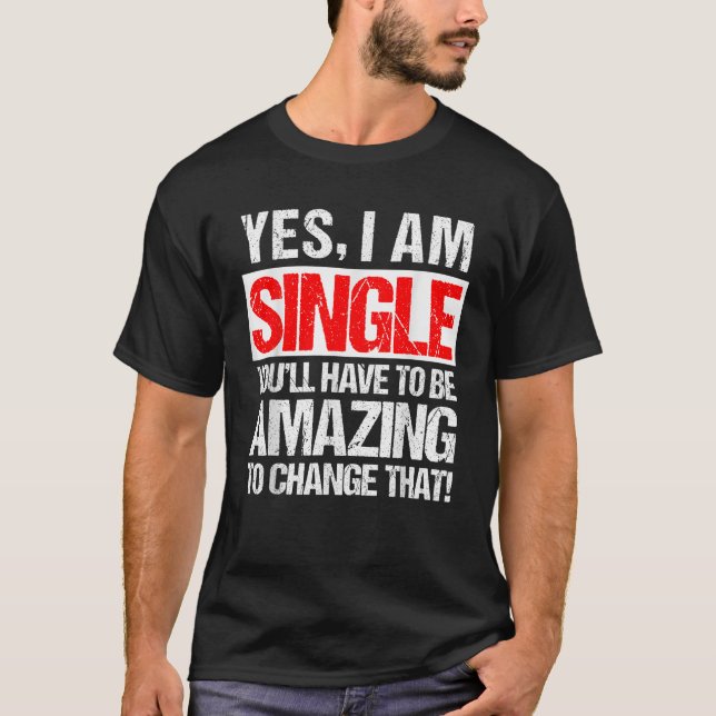 Jag är enkel t shirt (Framsida)