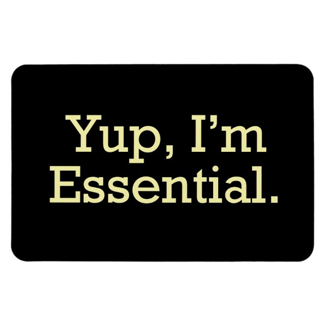 Jag är Essential. Magnet (Horisontell)