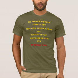 JAG ÄR ETT GAMMAL VIETNAM COMBAT VET T SHIRT