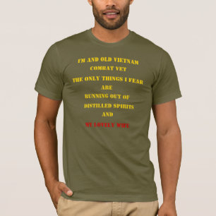 JAG ÄR ETT GAMMAL VIETNAM COMBAT VET T SHIRT