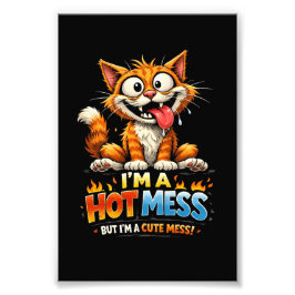 Jag är ett hett rövarbo fototryck