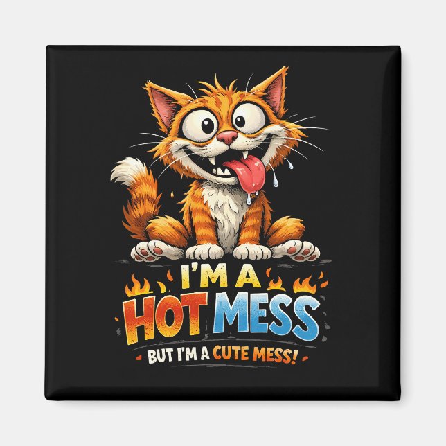 Jag är ett hett rövarhål magnet (Framsidan)