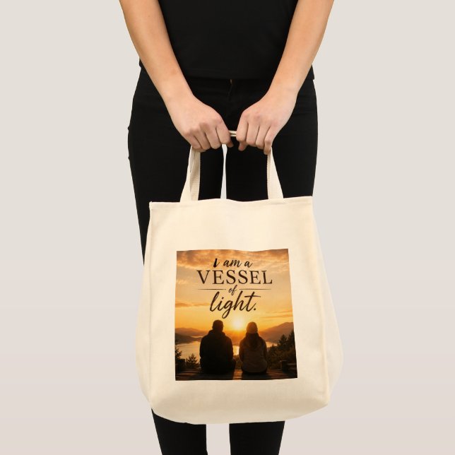 Jag är ett kärl av ljus tygkasse (Framsida (produkt))