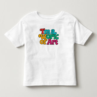 Jag är ett konstverk t shirt