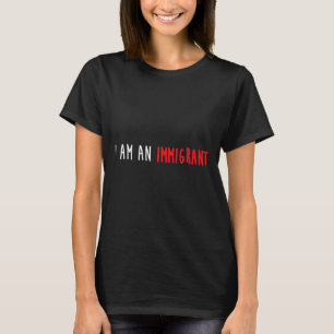Jag är ett migrerande politiskt motståndsredskap t shirt