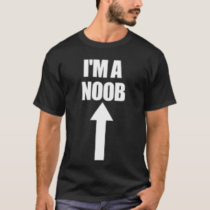 Jag är ett nobjektsjobb som pekar på ett videospel t shirt