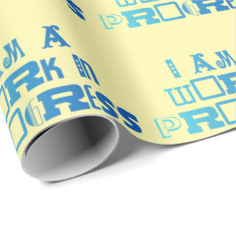 Jag är ett pågående arbete presentpapper