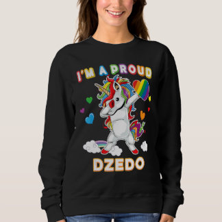 Jag är ett proud Lgbt Gay Dzedo-Pride Dabbing Unic T Shirt