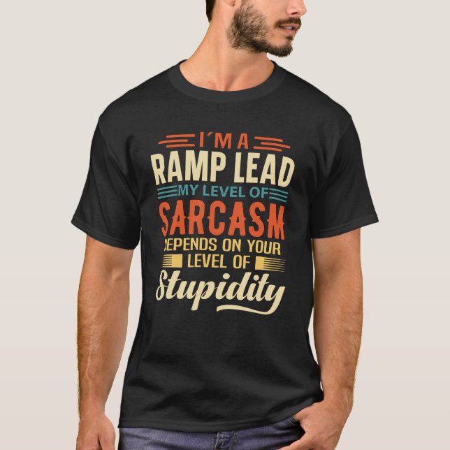 Jag är ett rampbly t shirt (Framsida)