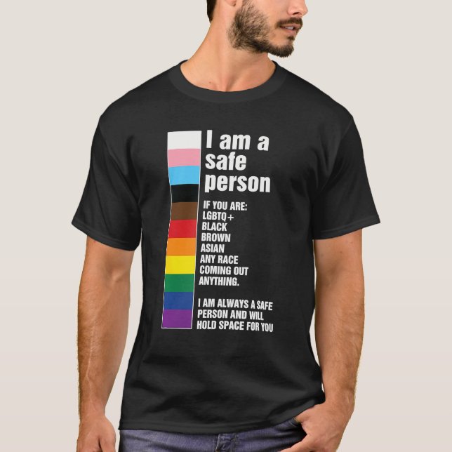 Jag är ett Säkert personligt Pride som ni är Säkra T Shirt (Framsida)