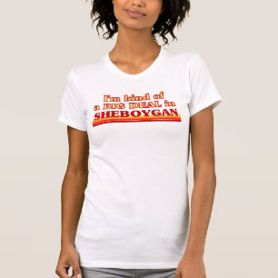 Jag är ett slags BIG DEAL i Sheboygan T-shirt