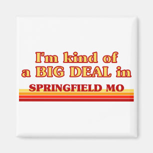 Jag är ett slags BIG DEAL i Springfield Magnet