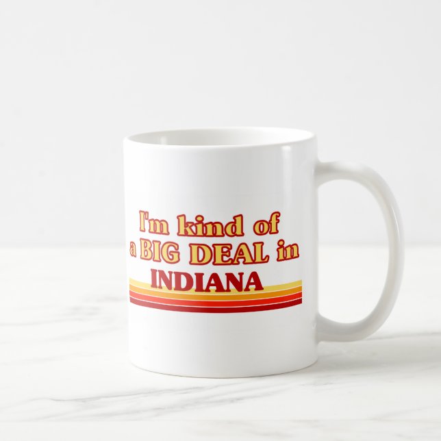 Jag är ett slags BIG DEAL på Indiana Kaffemugg (Höger)