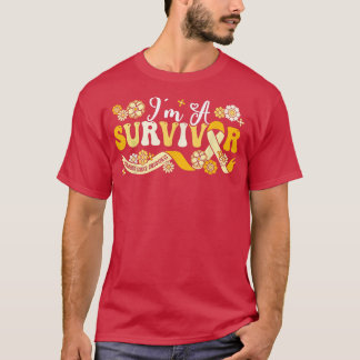 Jag är ett stöd för att öka medvetenheten om cance t shirt