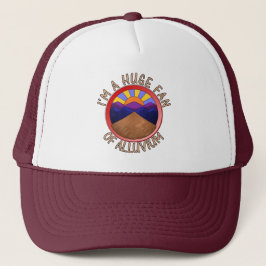 Jag är ett stort fan av Alluvium Geologi Puns Tryc Truckerkeps