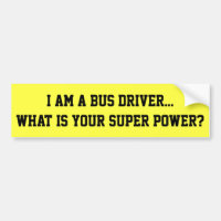 Jag är ett stötfångare för Buss