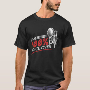 Jag är expert på röstinspelning över konstnärer t shirt