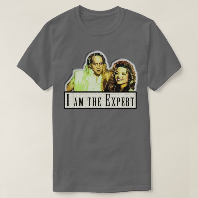 Jag är expert T T Shirt (Design framsida)