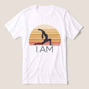 JAG ÄR FAITH YOGA CLOTHE SOL LOGOTYP T SHIRT