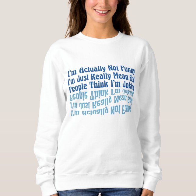 Jag är faktiskt inte så lättsinnig att jag bara är t shirt (Framsida)
