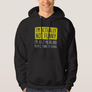 Jag är faktiskt inte så lättsinnig hoodie