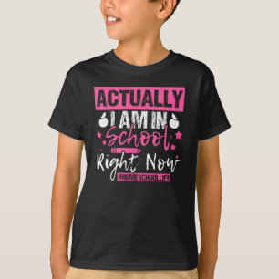 Jag är faktiskt på Högerna i skolan nu, Homesch T Shirt