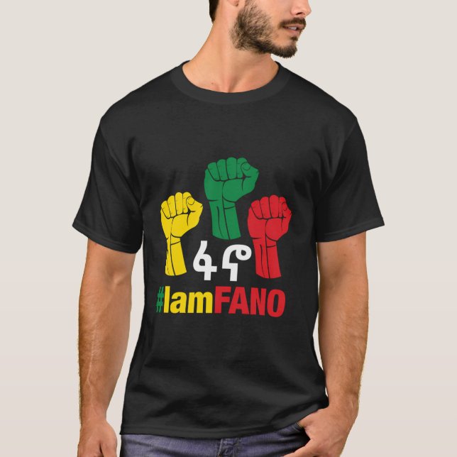 Jag är Fano Fist T Shirt (Framsida)