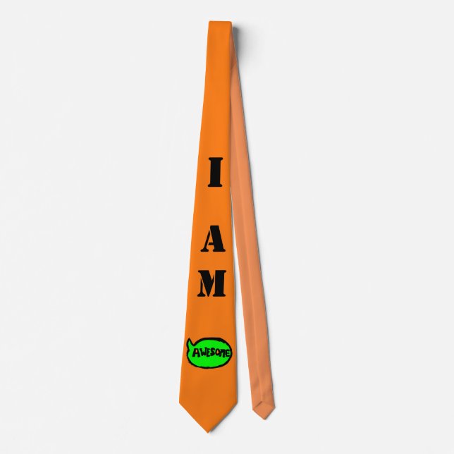 Jag är Fantastisk TIE (Orangen trafikledningstekni Slips (Framsida)