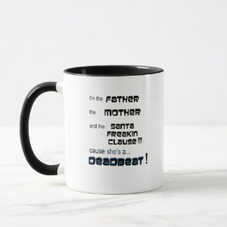 Jag är Far, hon är ett dödligt kaffe mugg