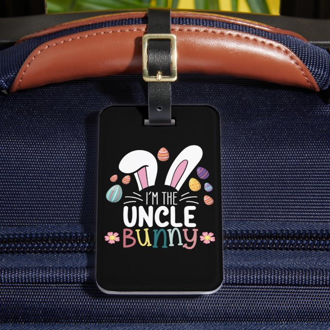 Jag är farbror Bunny Påsk-familjen. Bagagebricka (Framsida Insitu 2)