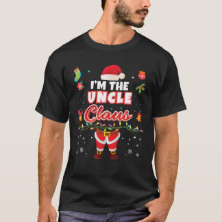 Jag är farbror Claus Matching Family Merry Christm T Shirt